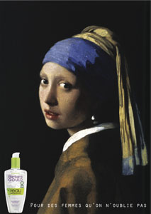 caricature la jeune fille à la perle barbara gould